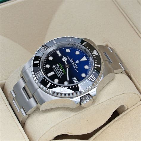 rolex sea dweller blaues zifferblatt|Rolex deep sea watches.